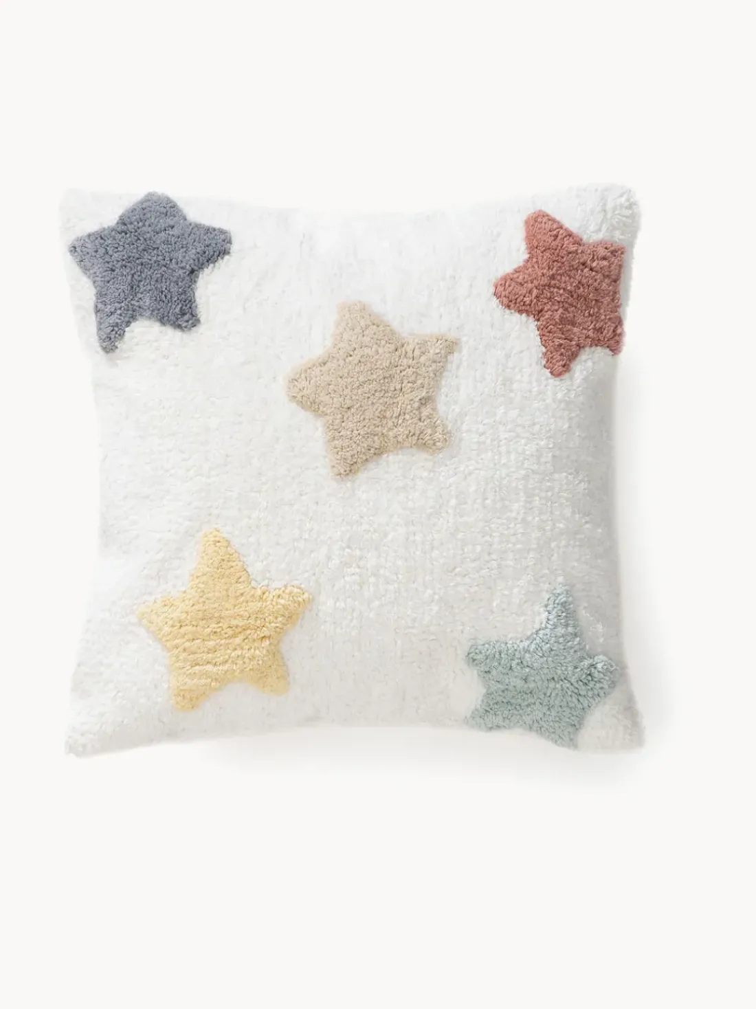 Funda de cojín de algodón Stars