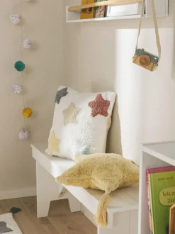 Funda de cojín de algodón Stars