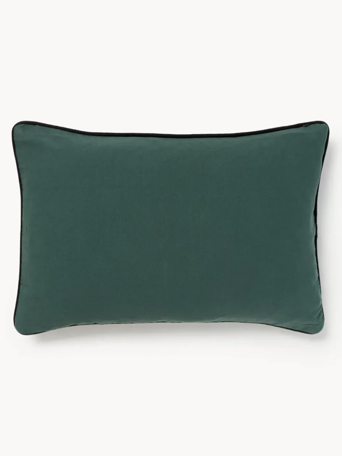 Funda de cojín decorativo de algodón artesanal Velvety