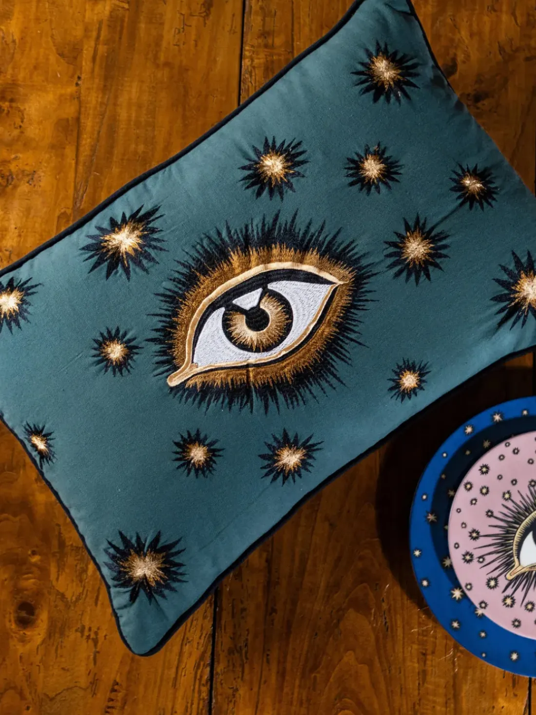 Funda de cojín decorativo de algodón artesanal Velvety