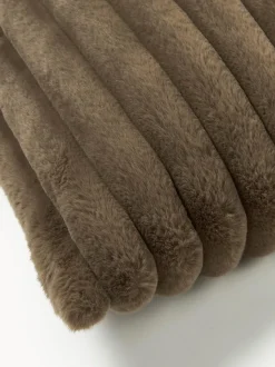 Funda de cojín de piel sintética Lovey