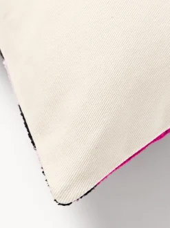 Funda de cojín de terciopelo con estampado abstracto Velvety