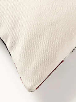 Funda de cojín de terciopelo con estampado floral Velvety
