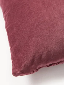 Funda de cojín de terciopelo texturizada Sina