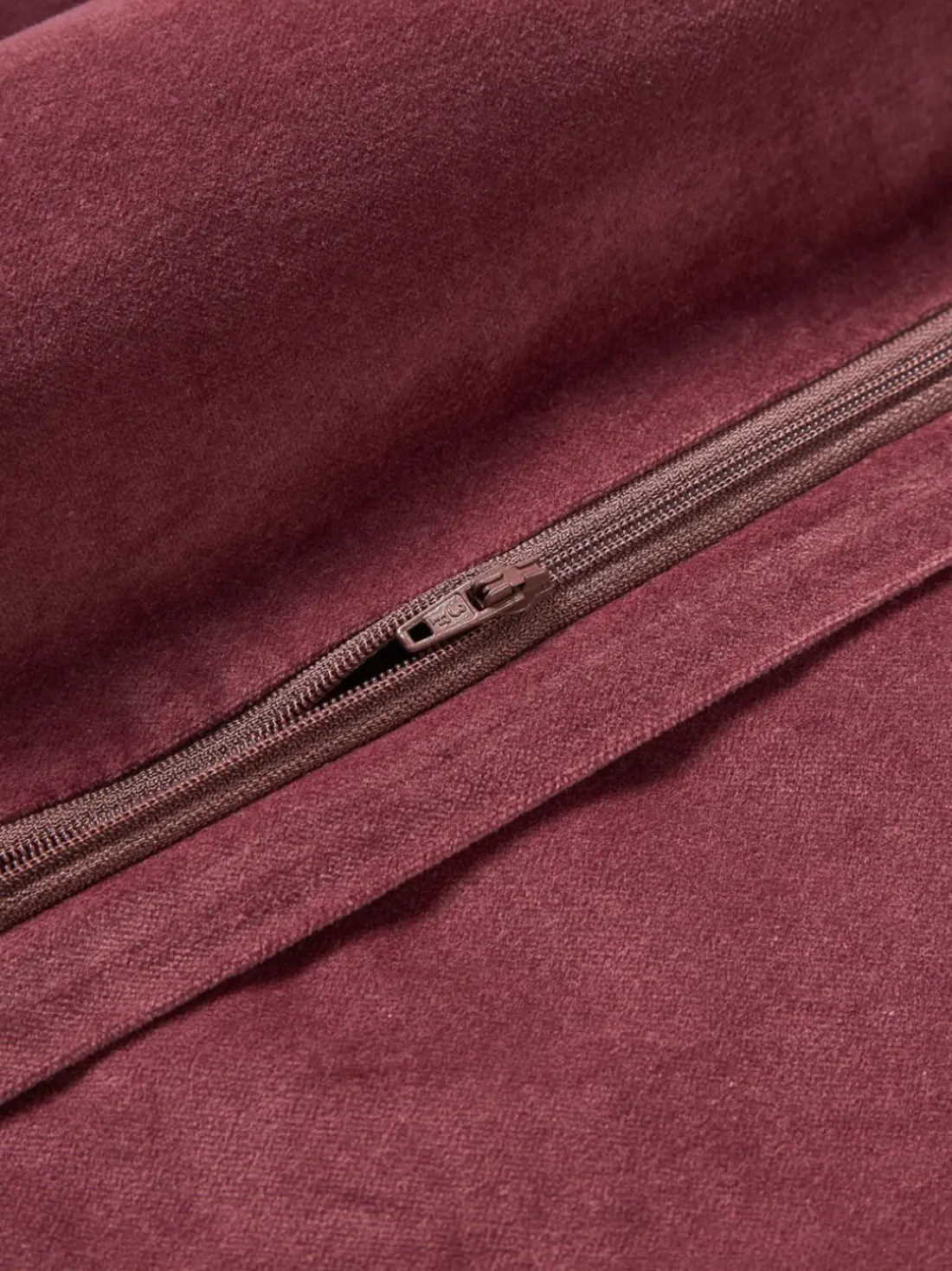 Funda de cojín de terciopelo texturizada Sina