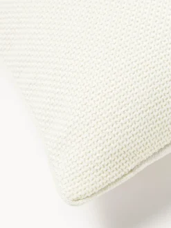 Funda de cojín en tejido bouclé Aya