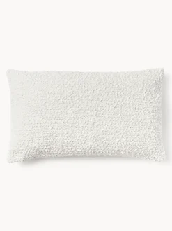 Funda de cojín en tejido bouclé Bellamie