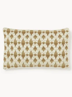 Funda de cojín para exterior con tejido estampado Yamir