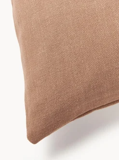 Funda de cojín para exterior con estampado de ondas bordadas Shanti