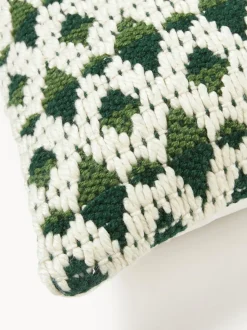 Funda de cojín para exterior con tejido estampado Yamir