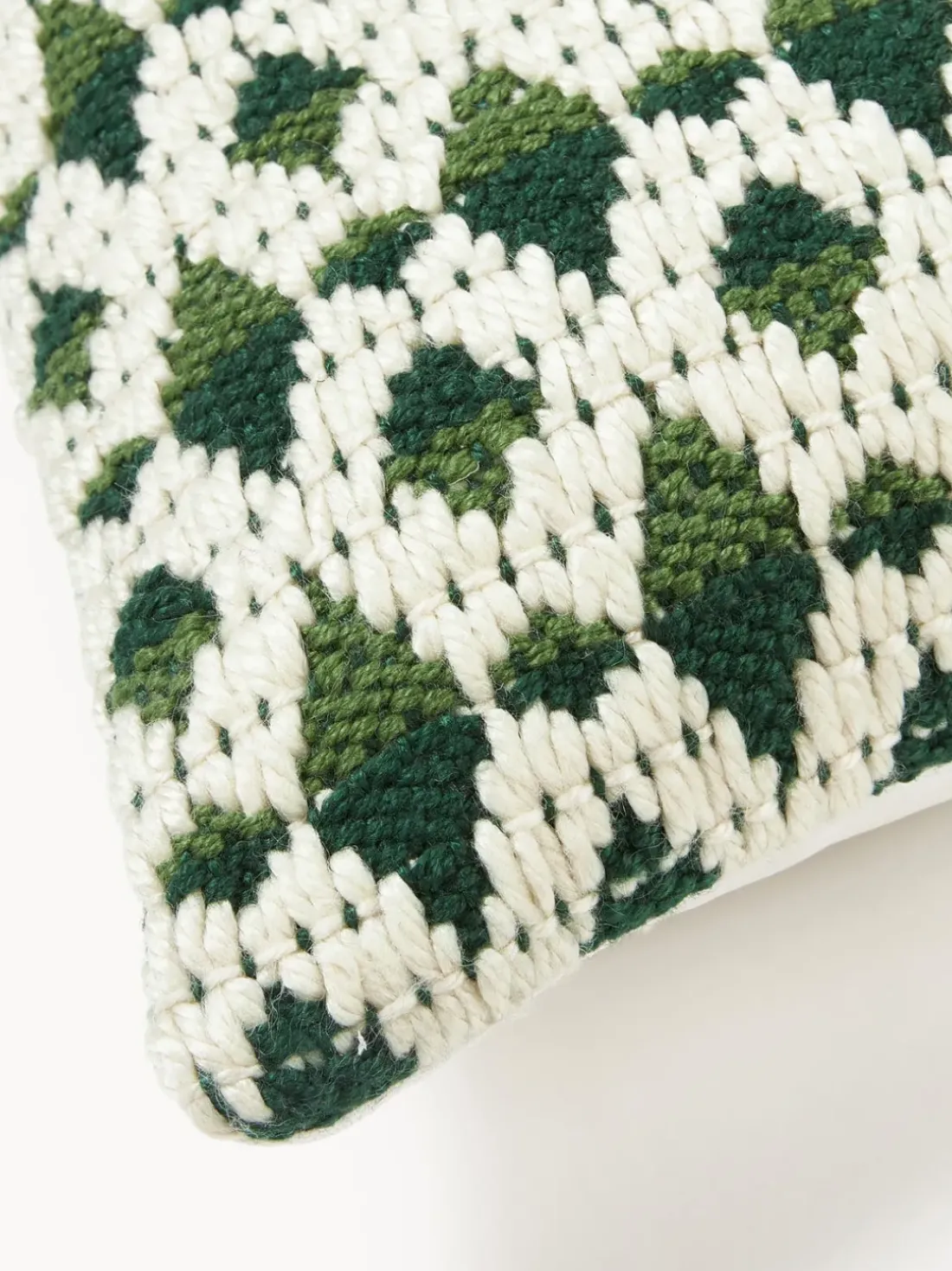 Funda de cojín para exterior con tejido estampado Yamir