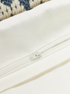 Funda de cojín para exterior con tejido estampado Yamir