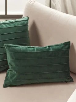 Funda de cojín texturizada de terciopelo Lola