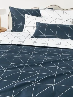 Funda nórdica de algodón estampada Marla