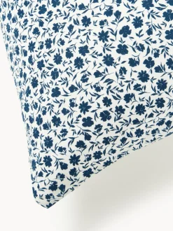 Funda nórdica de algodón lavado con fino estampado floral Nolana