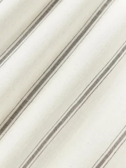 Funda nórdica de algodón lavado a rayas Caspian