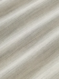 Funda nórdica de algodón lavado a rayas Caspian