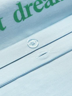 Funda nórdica de percal con bordado Roya