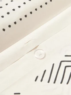 Funda nórdica de percal con estampado boho Kohana