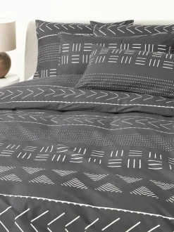 Funda nórdica de percal con estampado boho Kohana