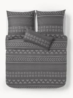 Funda nórdica de percal con estampado boho Kohana