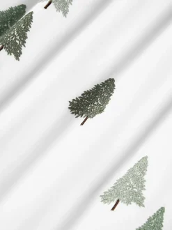 Funda nórdica de percal con árboles de Navidad Darina