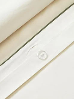 Funda nórdica de percal con ribete Daria