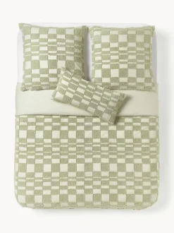 Funda nórdica de percal con tejido capitoné Scout