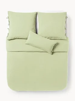 Funda nórdica de percal lavado Leonie
