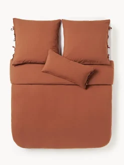 Funda nórdica de percal lavado Leonie