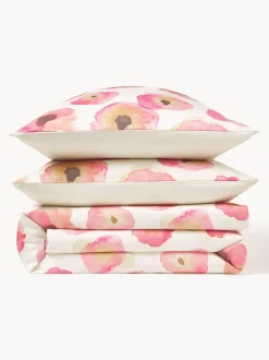 Funda nórdica de satén de algodón con estampado floral Fiorella