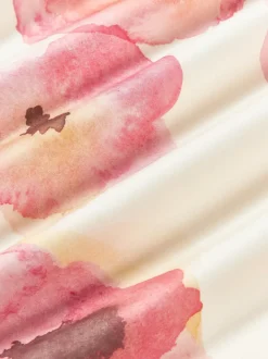 Funda nórdica de satén de algodón con estampado floral Fiorella