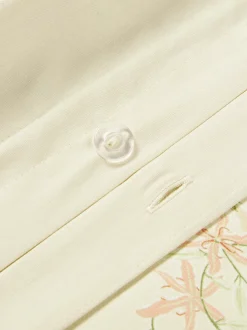 Funda nórdica de satén estampado Leticia