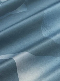 Funda nórdica de satén estampado Marino