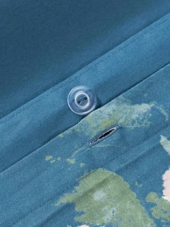 Funda nórdica de satén estampado Anthea
