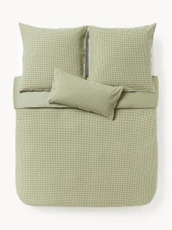 Funda nórdica de seersucker con ribete Davey