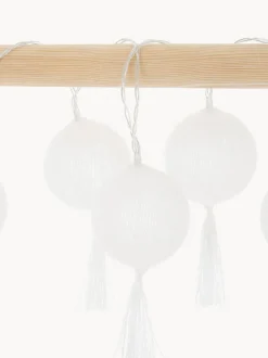 Guirnalda de luces LED Jolly Tassel, 185 cm, a pilas