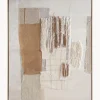Impresión artesanal en lienzo con marco de madera Guayana
