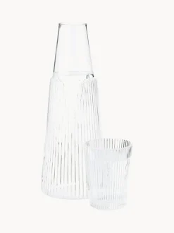 Jarra con vaso Pilastro, 1 L, 2 pzas.