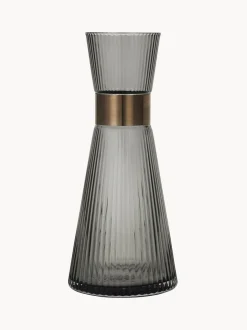 Jarra de vidrio ahumado soplado artesanalmente Grand Cru, 1 L