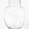 Jarrón artesanal clásico de vidrio Lotta, 25 cm