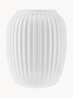 Jarrón artesanal de porcelana Hammershøi, 20 cm