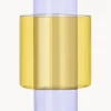 Jarrón artesanal de vidrio Boreale, 21 cm