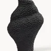 Jarrón de diseño con forma orgánica Isla, Al 32 cm