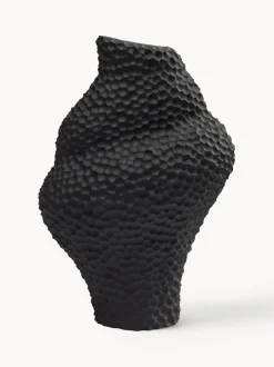 Jarrón de diseño con forma orgánica Isla, Al 32 cm