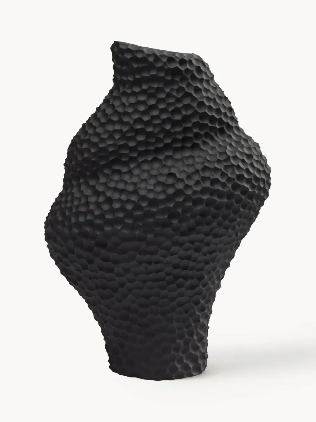 Jarrón de diseño con forma orgánica Isla, Al 32 cm