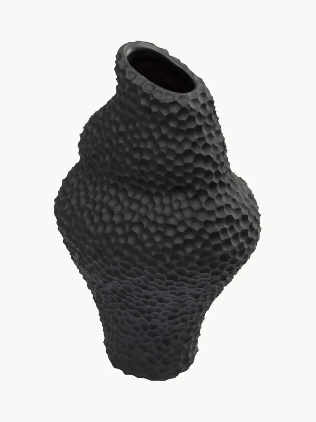 Jarrón de diseño con forma orgánica Isla, Al 32 cm