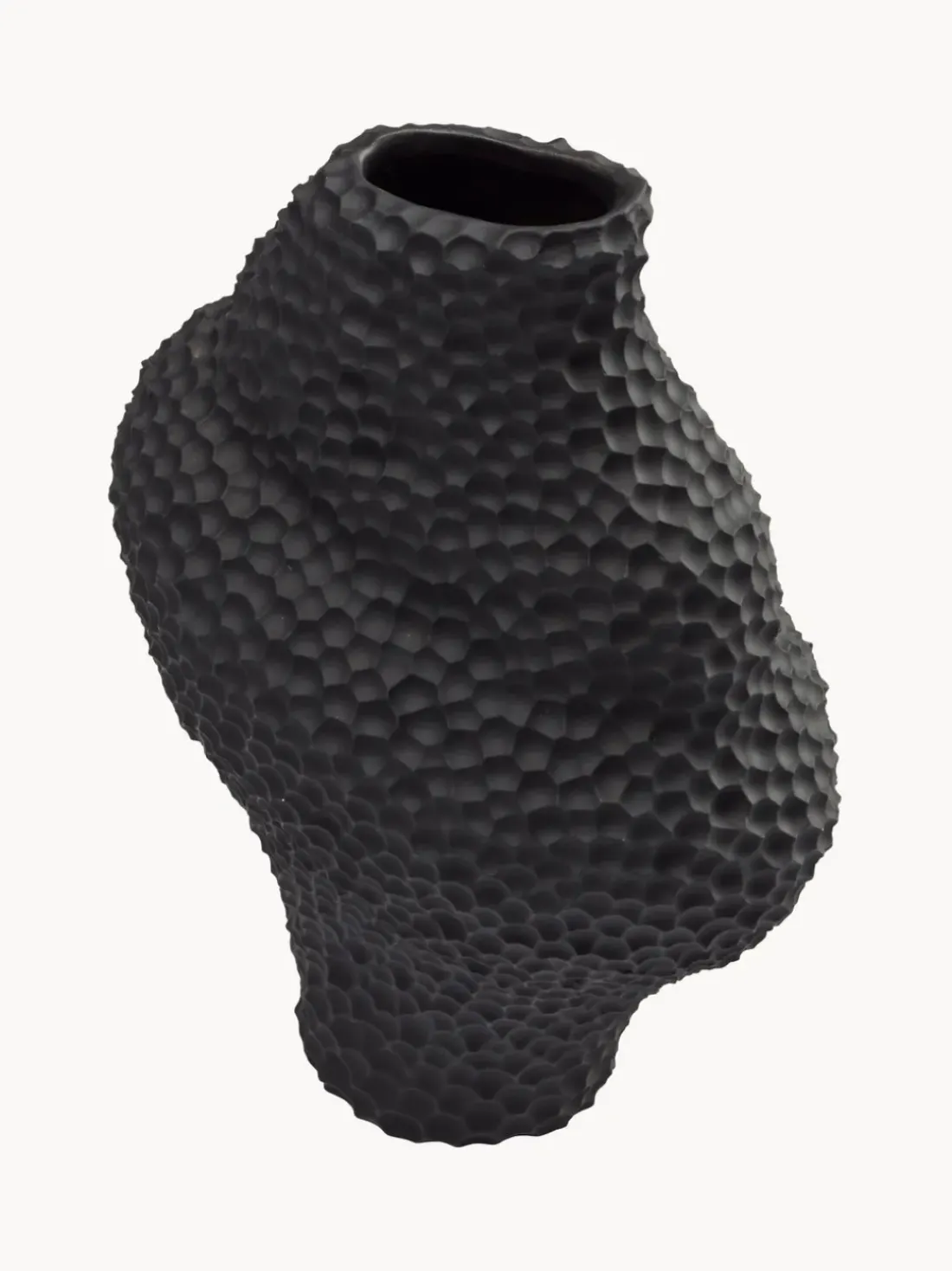 Jarrón de diseño con forma orgánica Isla, Al 32 cm