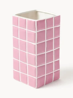 Jarrón de diseño Tile, 21 cm