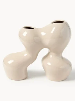 Jarrón de gres Madhuri, 25 cm